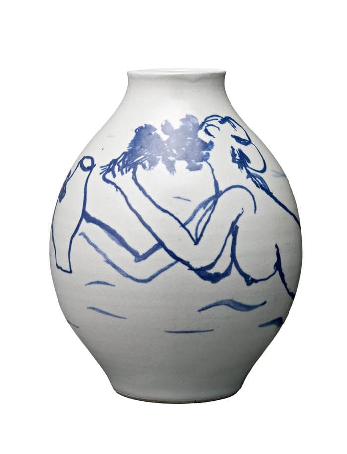 DECORATED VASE
