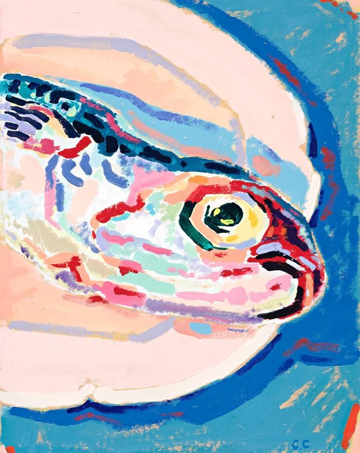 FISH ON A PLATE