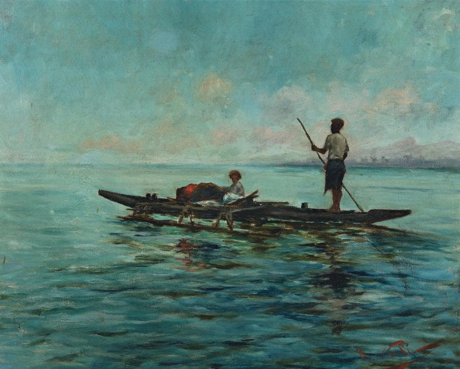 ISLANDERS ON A RAFT