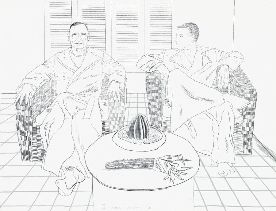 CHRISTOPHER ISHERWOOD AND DON BACHARDY