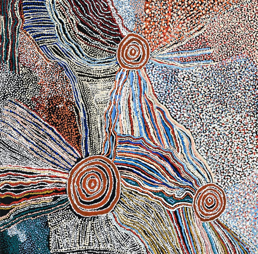 ROCK HOLES AND COUNTRY NEAR THE OLGAS