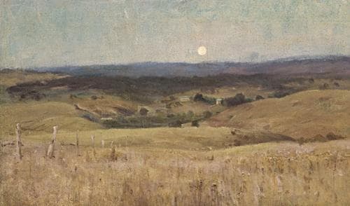 MOONRISE LANDSCAPE