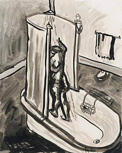 WOMAN IN THE SHOWER
