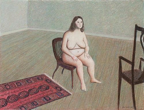 NUDE ON A SMALL CHAIR