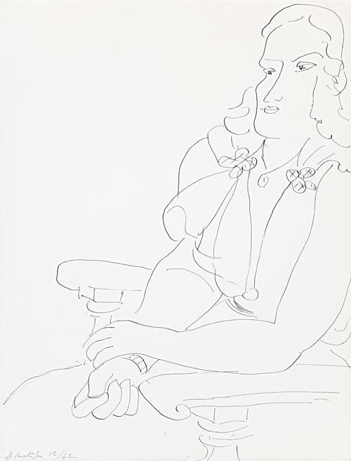 JEUNE FEMME ASSISE (YOUNG WOMAN SEATED)