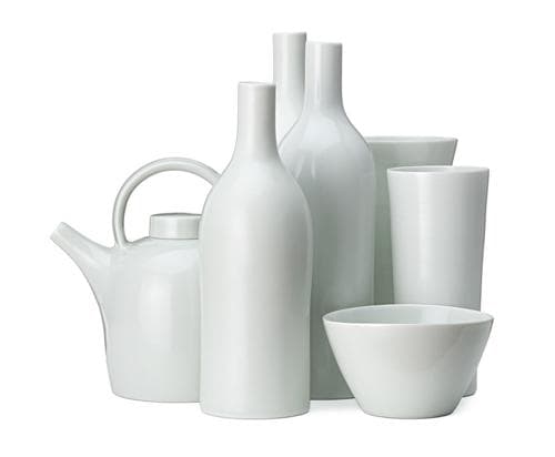 WHITE TEAPOT STILL LIFE