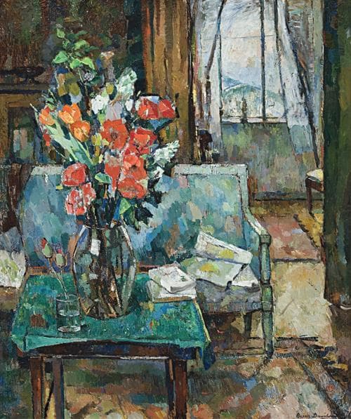 INTERIOR WITH POPPIES (INTERIEUR)