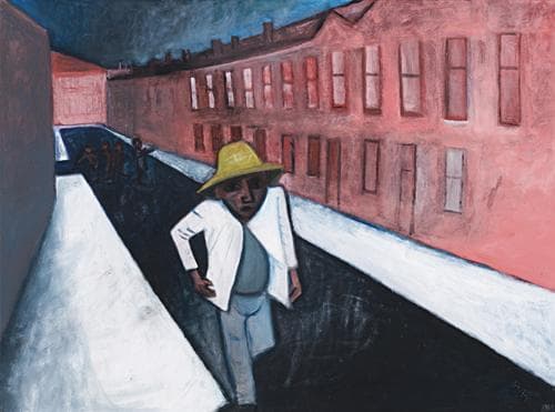MAN WALKING HOME