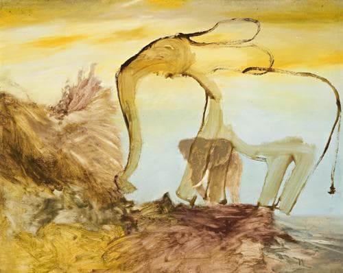 ELEPHANT AND CALF