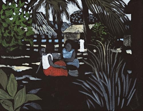ISLAND WOMEN IN SHADE
