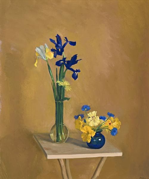 IRISES AND PANSIES