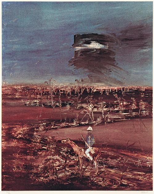 NED KELLY AND POLICEMAN I, 1980 (FROM KELLY III SERIES)