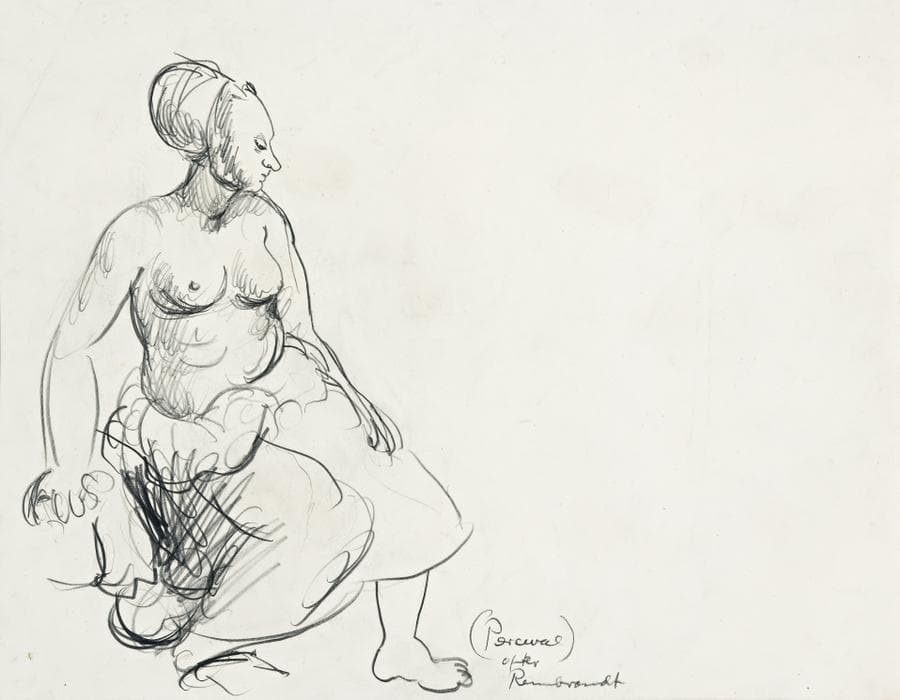 NUDE (AFTER REMBRANDT)