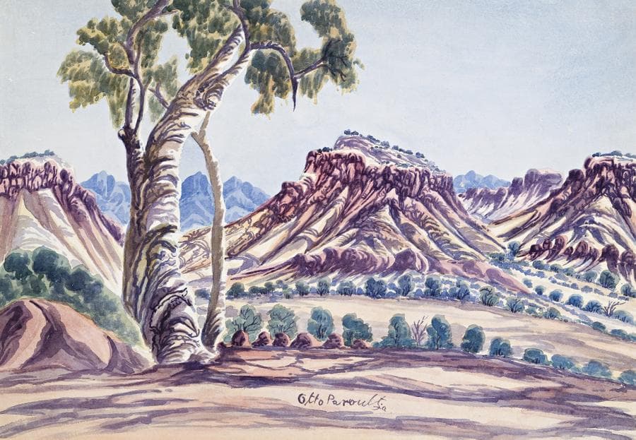 MACDONNELL RANGES LANDSCAPE
