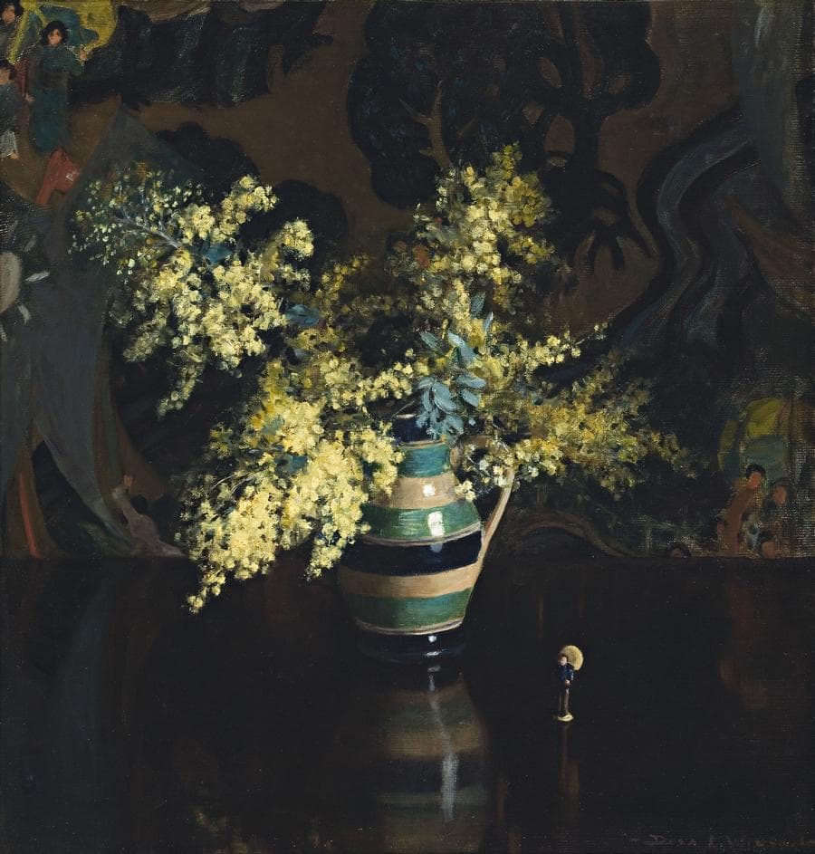FLOWERS IN A POT