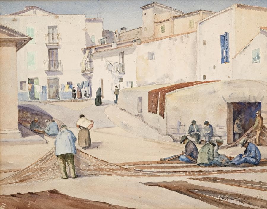 MEDITERRANEAN FISHING VILLAGE