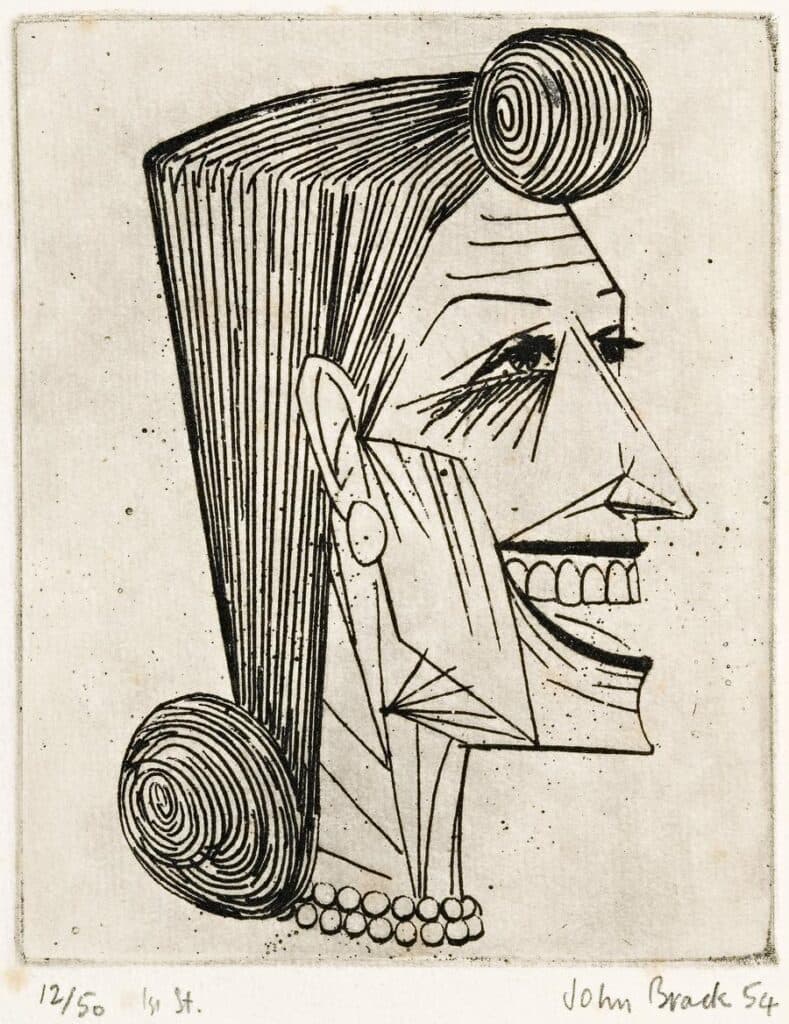 HEAD OF A WOMAN