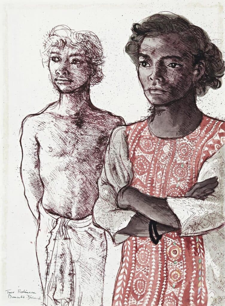 TWO BALINESE