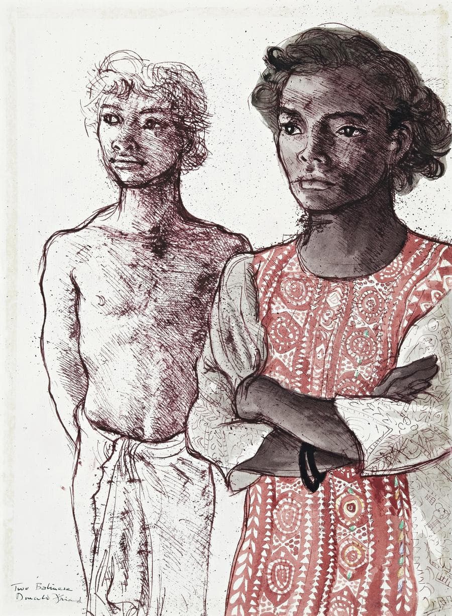 TWO BALINESE