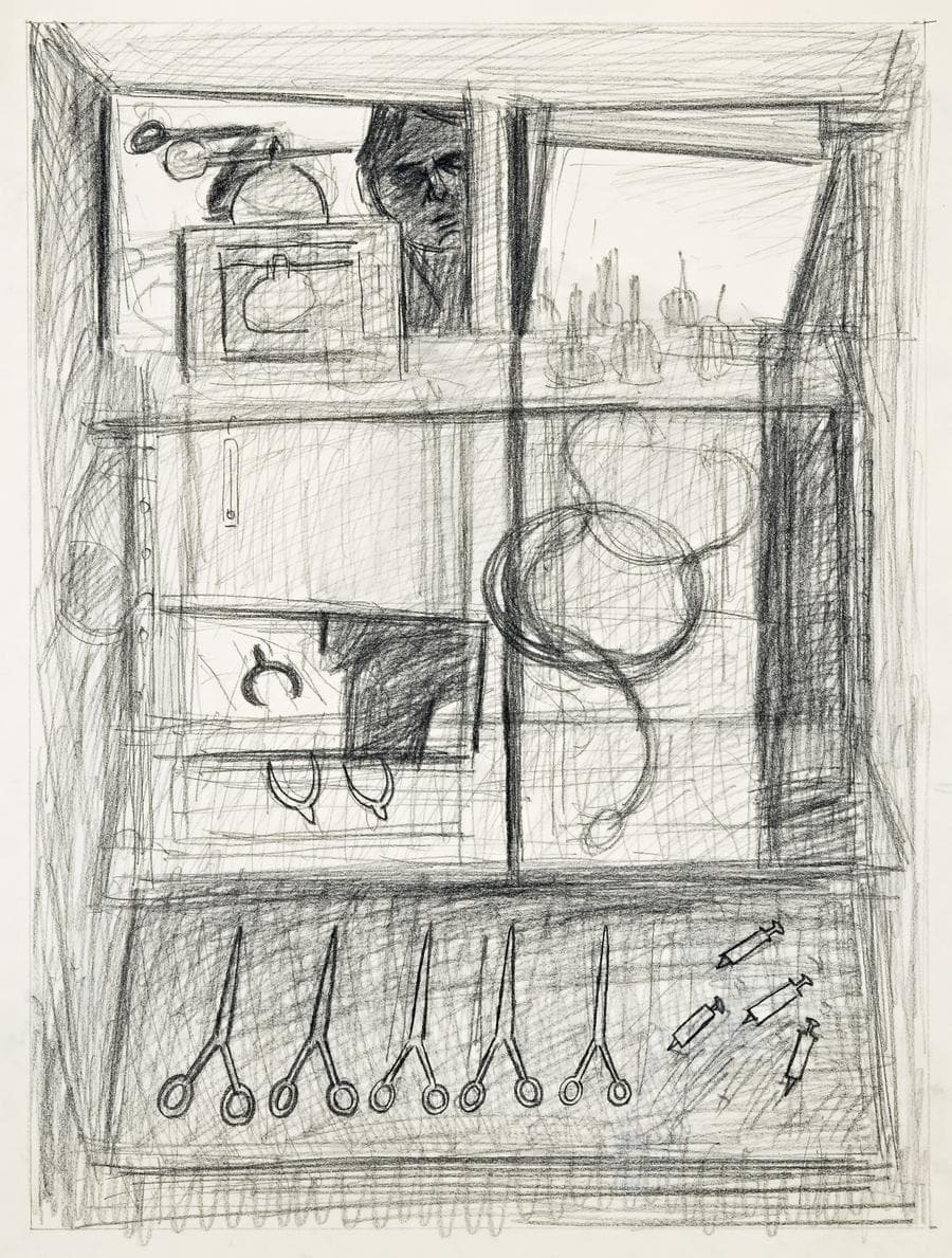 SHOP STILL LIFE WITH SELF PORTRAIT