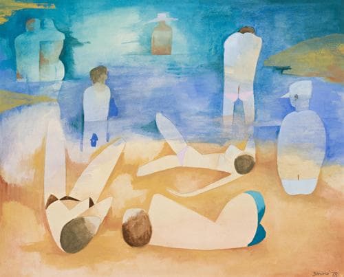 BEACH SCENE