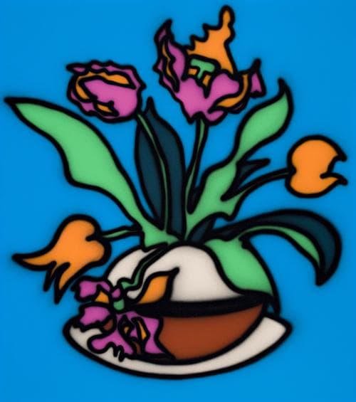 STIL LIFE, TULIPS