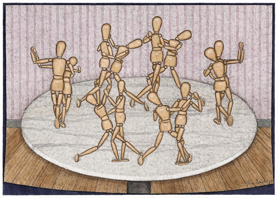 SIX COUPLES DANCING