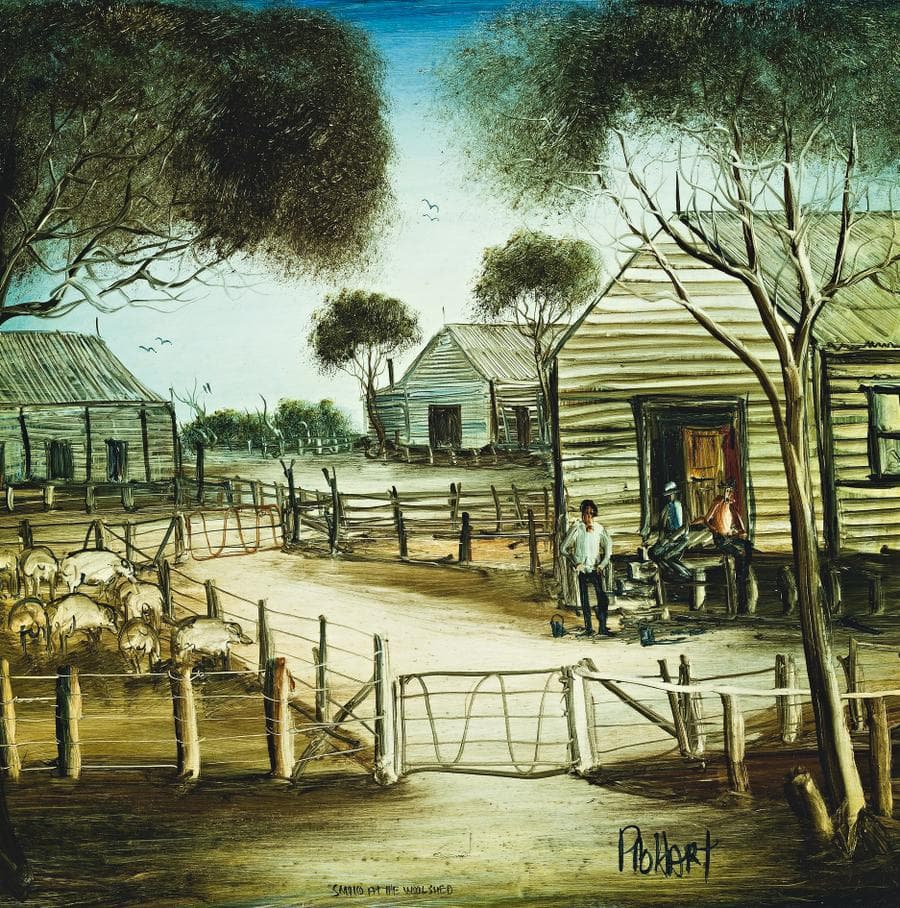 SMOKO AT THE WOOLSHED