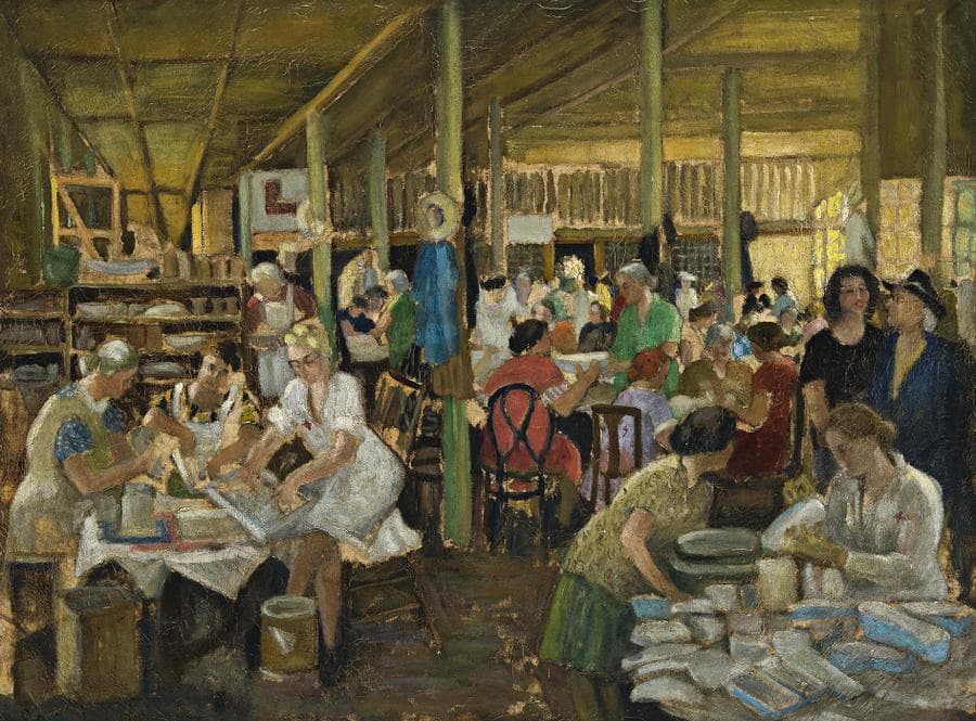 PAPIER MACHE, RED CROSS AUXILIARY IN SYDNEY