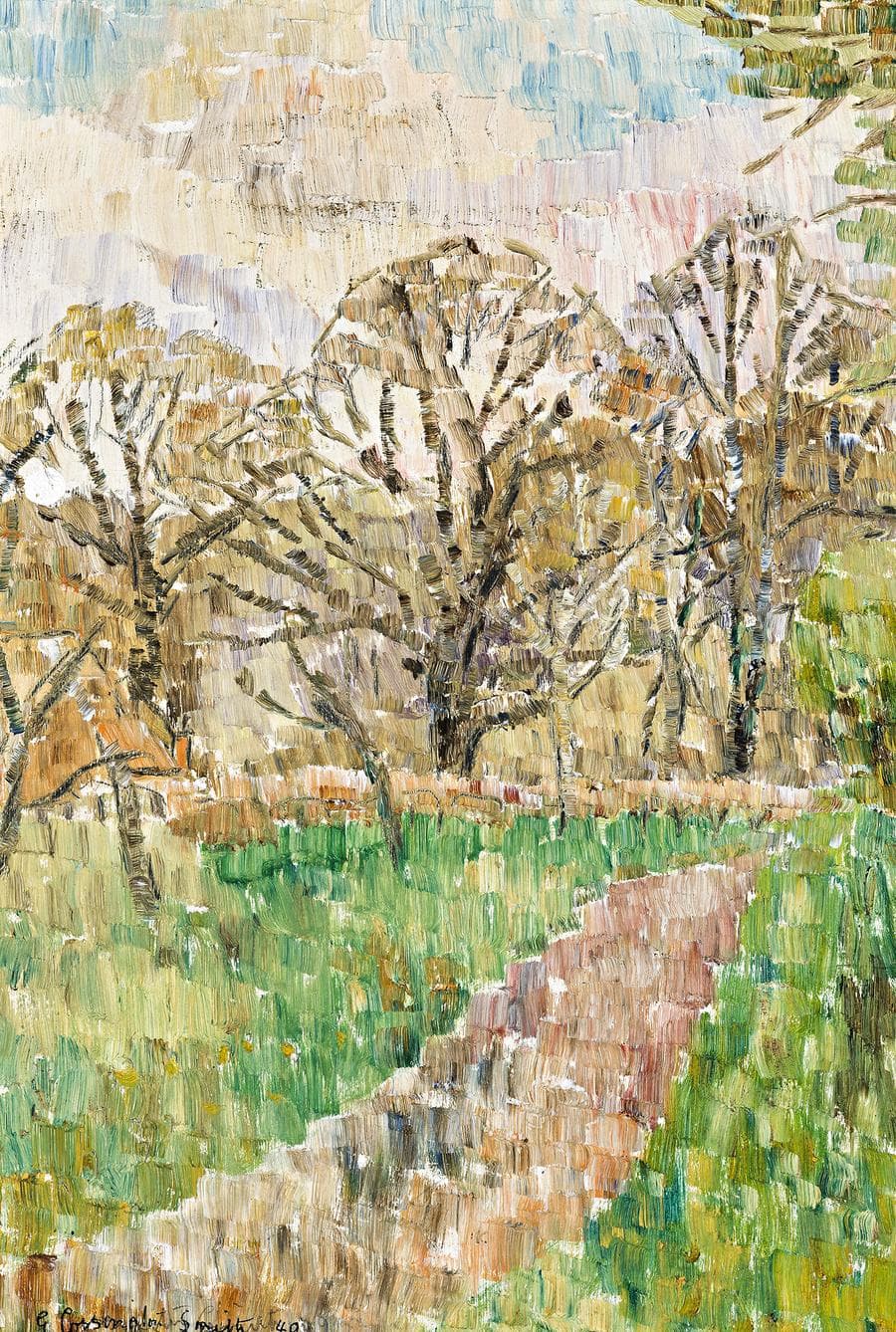 WINTER TREES, SUSSEX