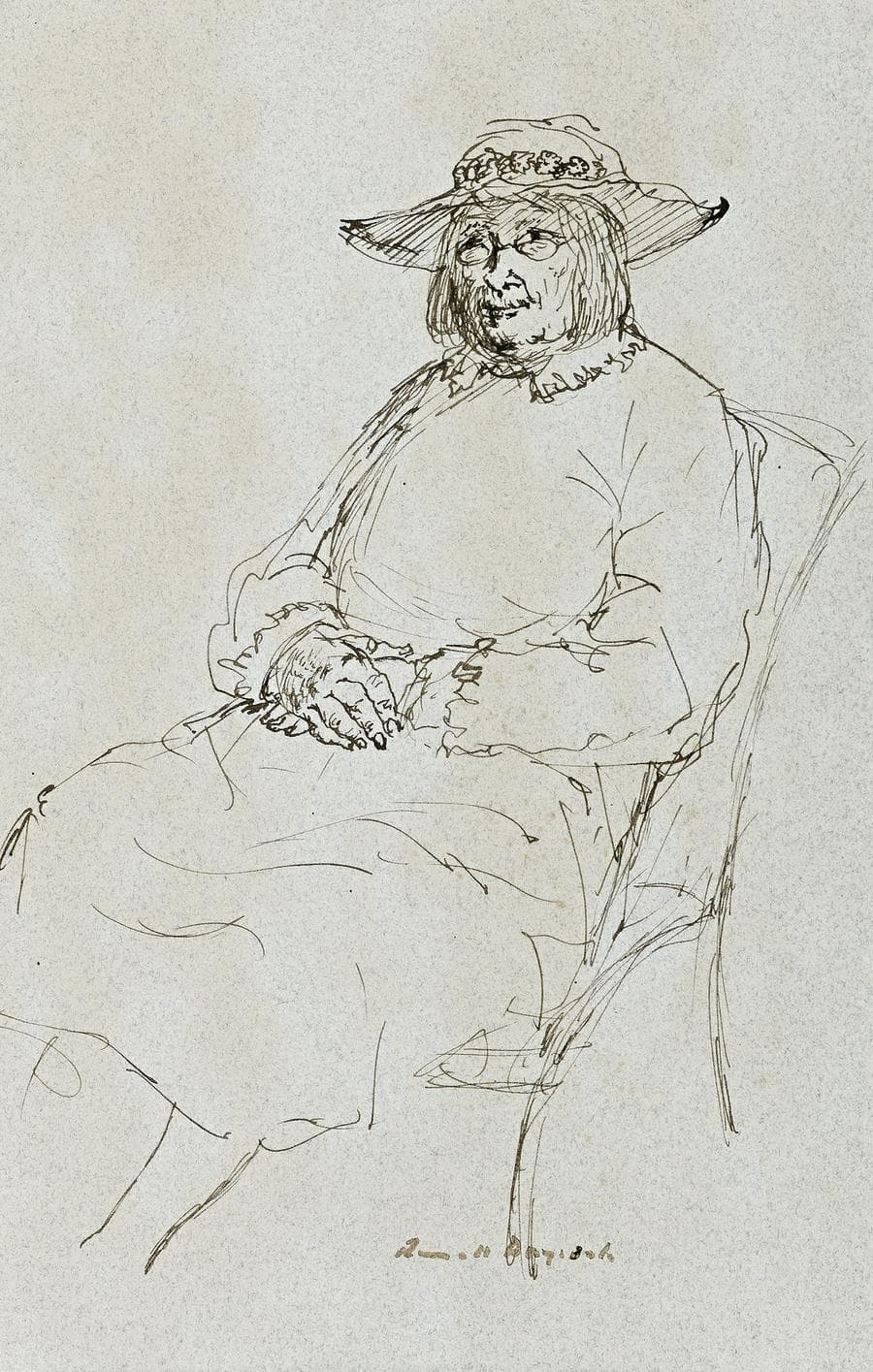 SEATED WOMAN