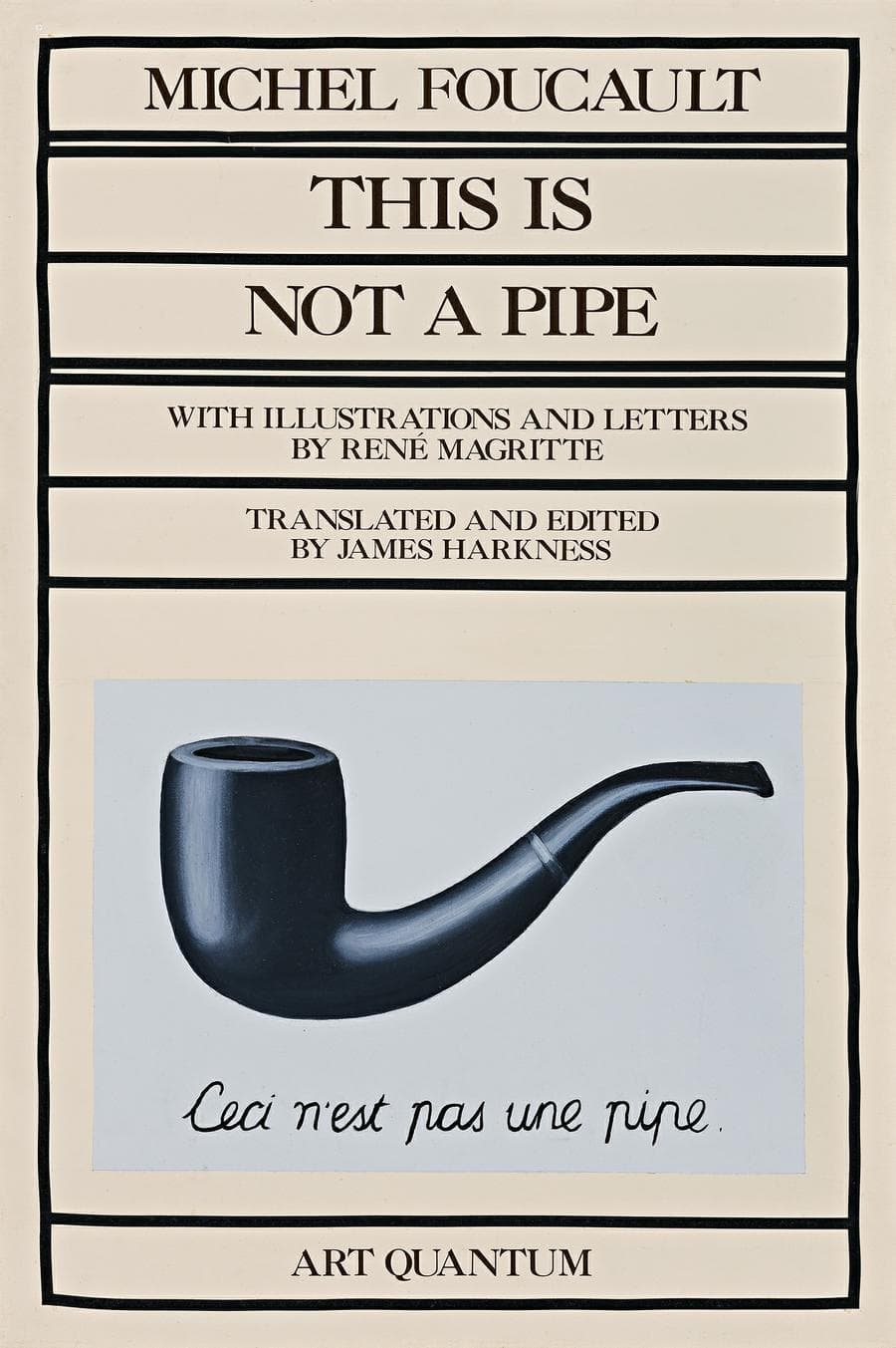 SELF TITLED (FOUCAULT/ MAGRITTE)