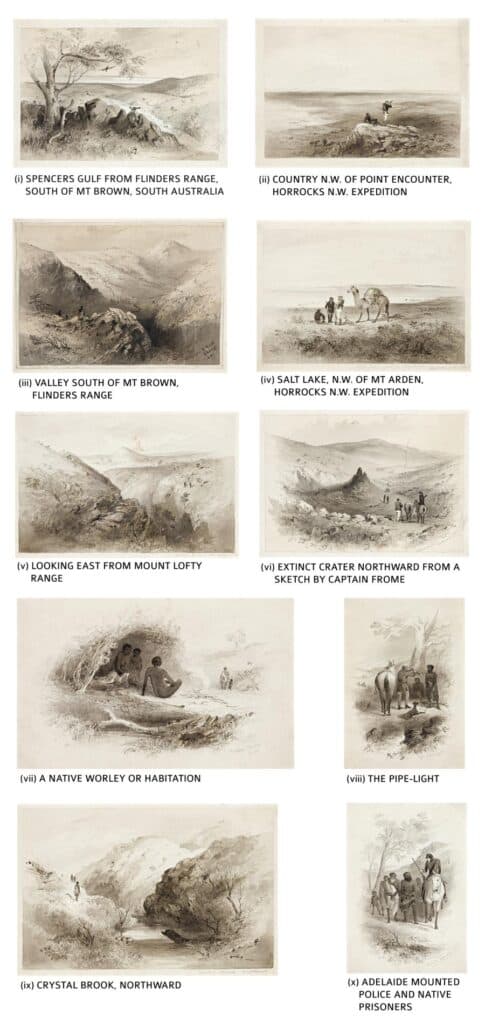 A COLLECTION OF SKETCHES FROM HORROCKS EXPEDITION, 1846 AND SOUTH AUSTRALIA