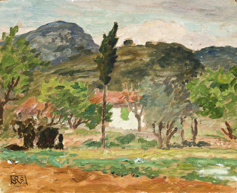 SKETCH IN SOUTHERN FRANCE