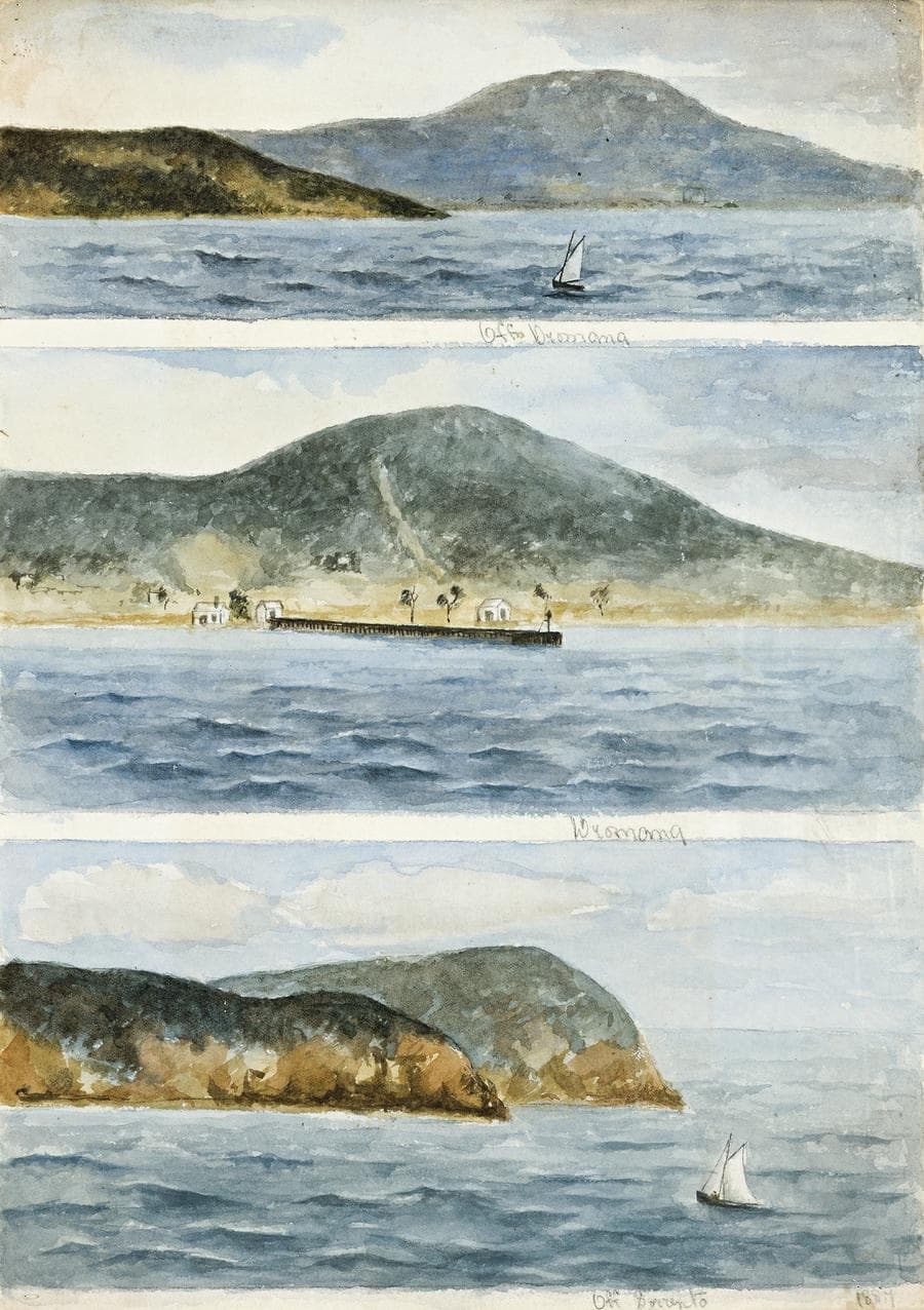 THREE VIEWS OF SORRENTO AND DROMANA
