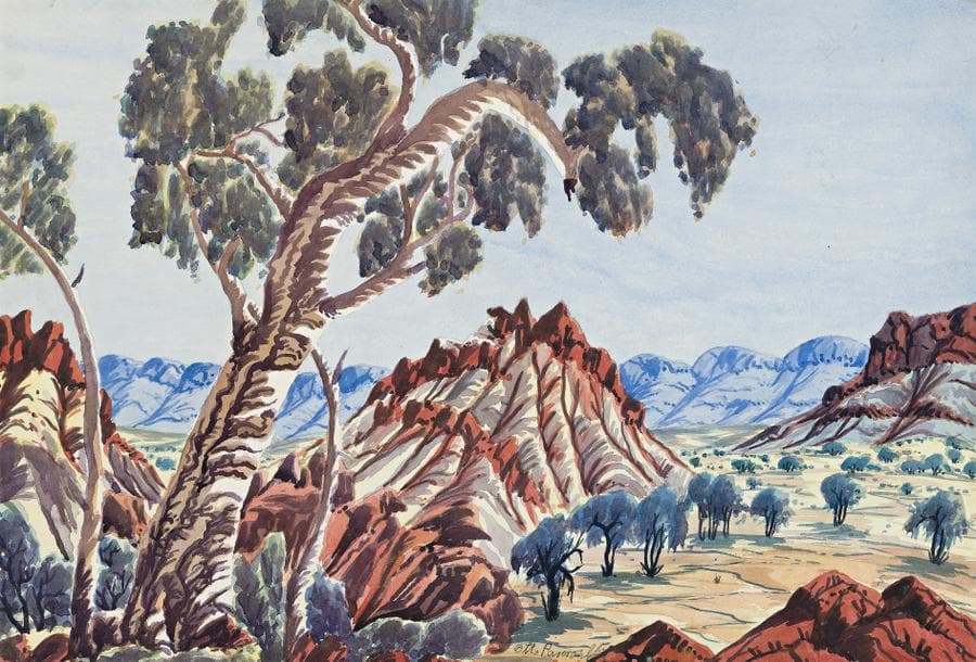 CENTRAL AUSTRALIAN LANDSCAPE