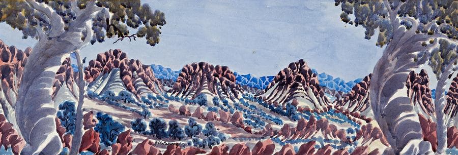 CENTRAL AUSTRALIAN LANDSCAPE