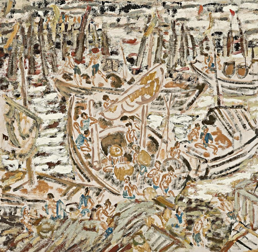 BOATS AT SOOCHOW CREEK