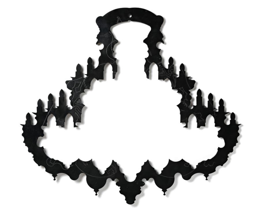 POSITIVE NEGATIVE CHANDELIER