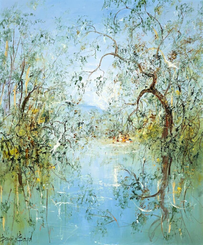 PICNIC UNDER THE WILLOWS