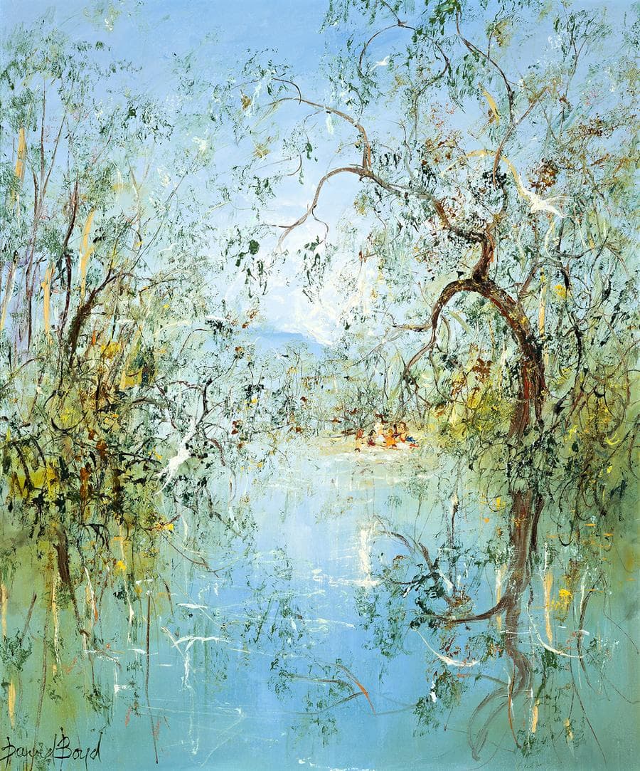 PICNIC UNDER THE WILLOWS