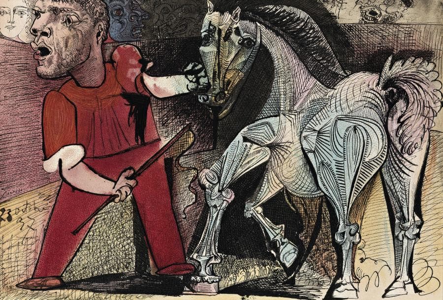 MAN AND HORSE