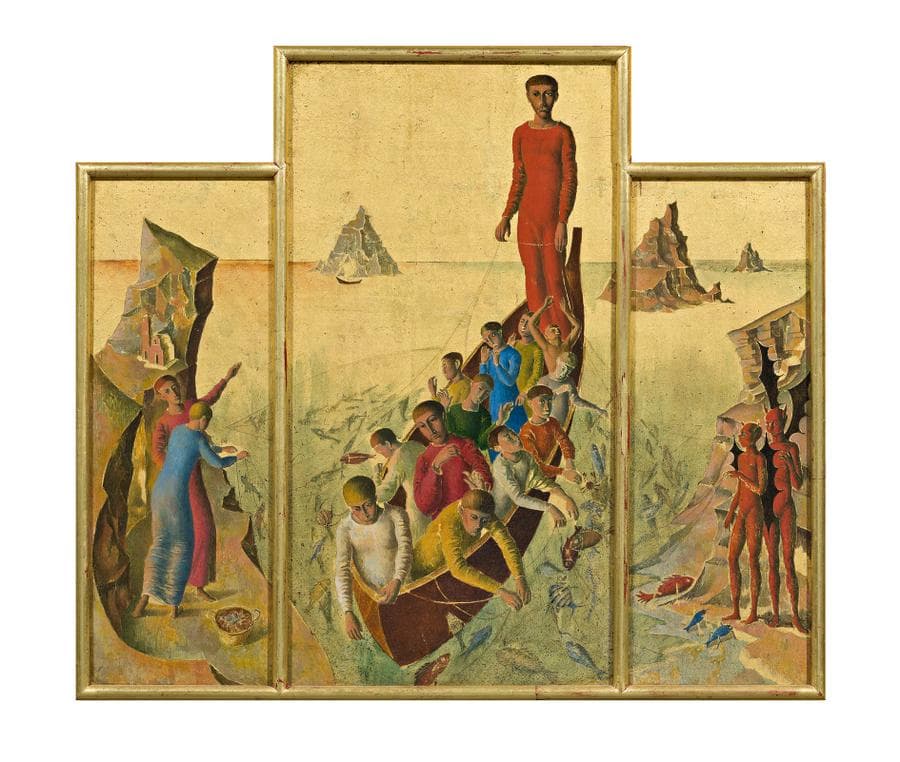 THE MIRACULOUS DRAUGHT, c.1958 (also known as MIRACULOUS DRAUGHT OF FISHES)