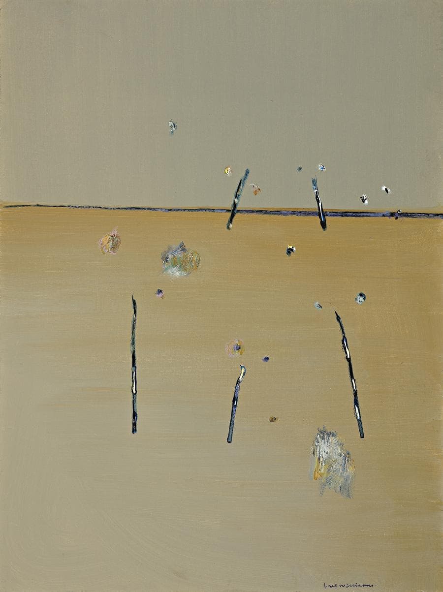 GUM TREES IN A LANDSCAPE IV