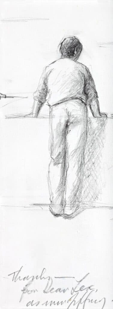 FIGURE STUDY FOR THE TERRACE, VARIATIONS ON A THEME