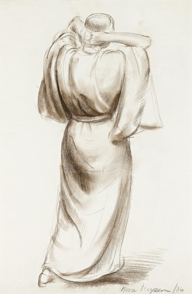 FIGURE IN A ROBE