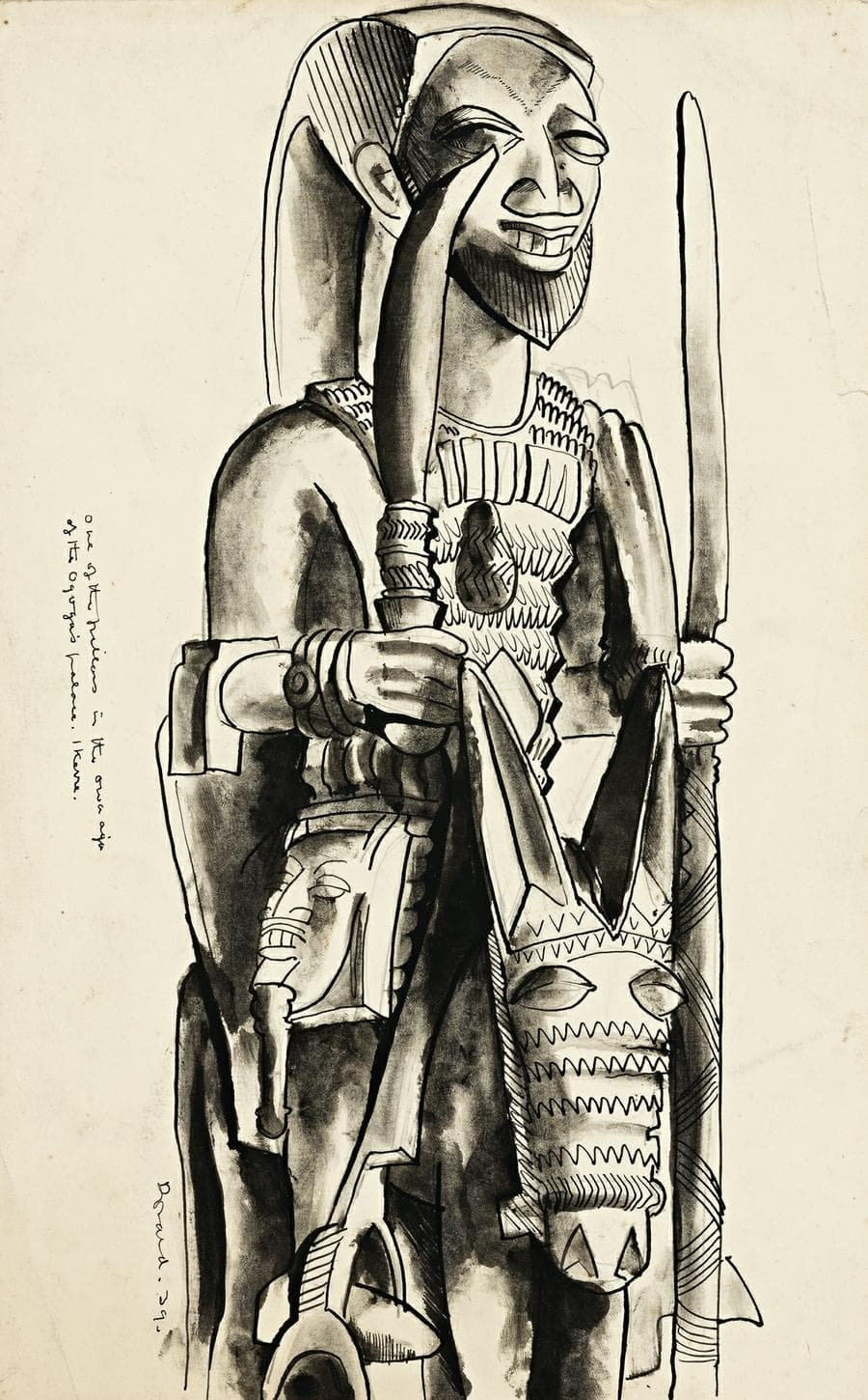 PILLAR FROM OGOGA’SPALACE IKERRE