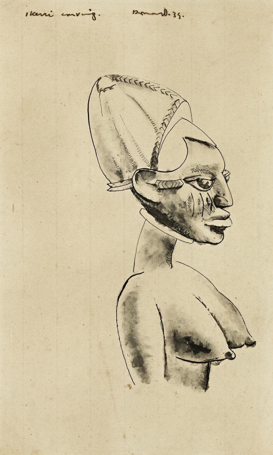 IKERRE CARVING, NIGERIA