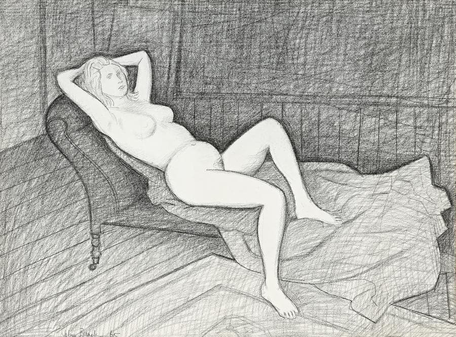 STUDY FOR ‘THE MERTZ NUDE’