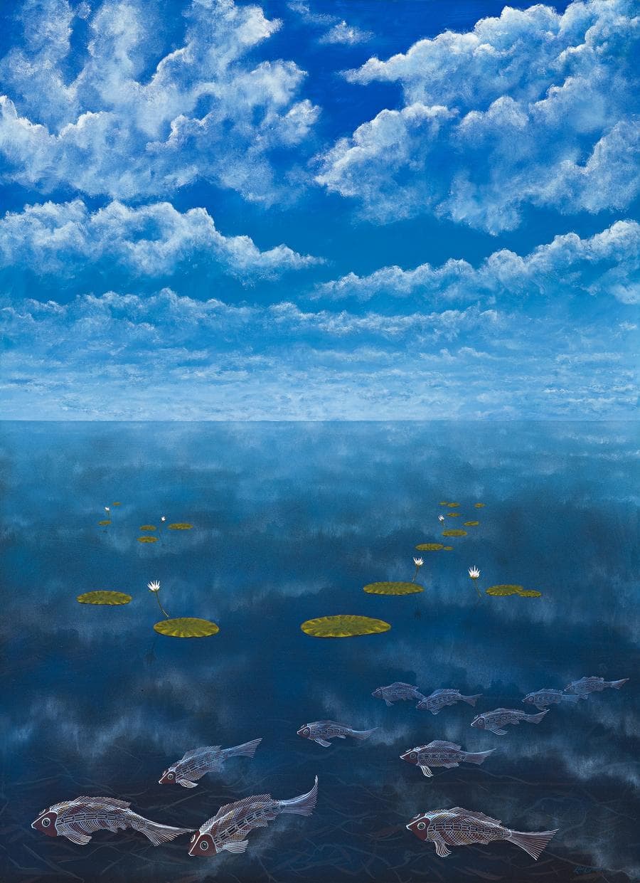 GUYI GA GINIMBIRRI (FISH AND CLOUDS)